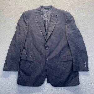 Jos A Bank Signature Collection Men's 100% Wool Blazer, Sz 46L Prince of Wales